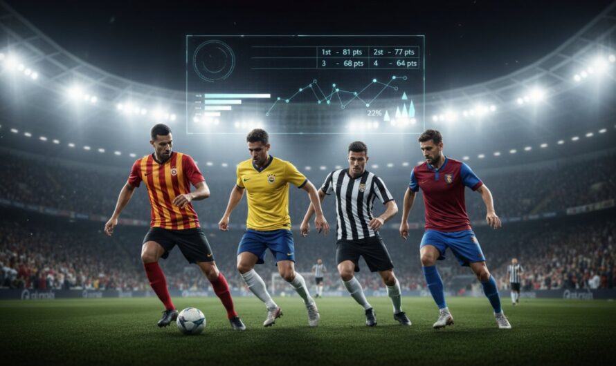 Galatasaray ve Fenerbahçe Arasındaki Şampiyonluk Mücadelesinde Yapay Zeka Tahminleri