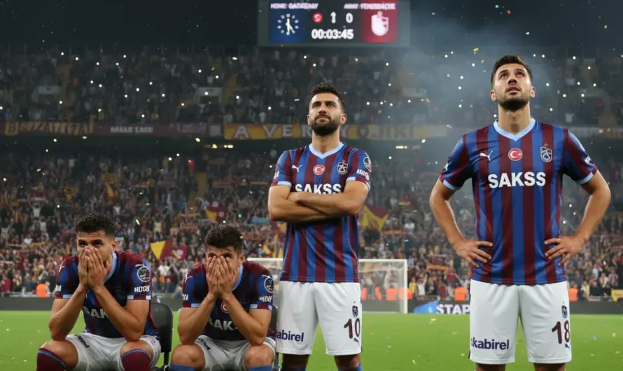 Trabzonspor’da Galatasaray Maçı Öncesi Sarı Kart Tehlikesi