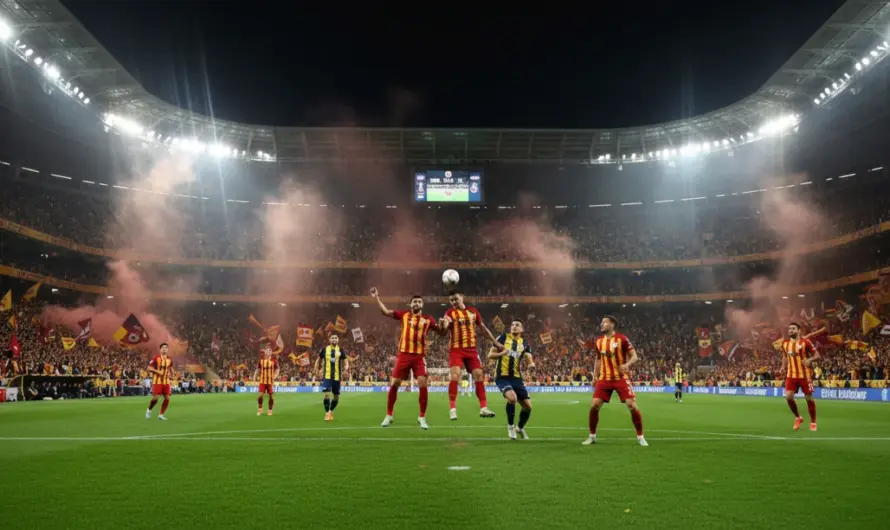 Galatasaray-Fenerbahçe Derbisinde Heyecan Doruğa Ulaşıyor