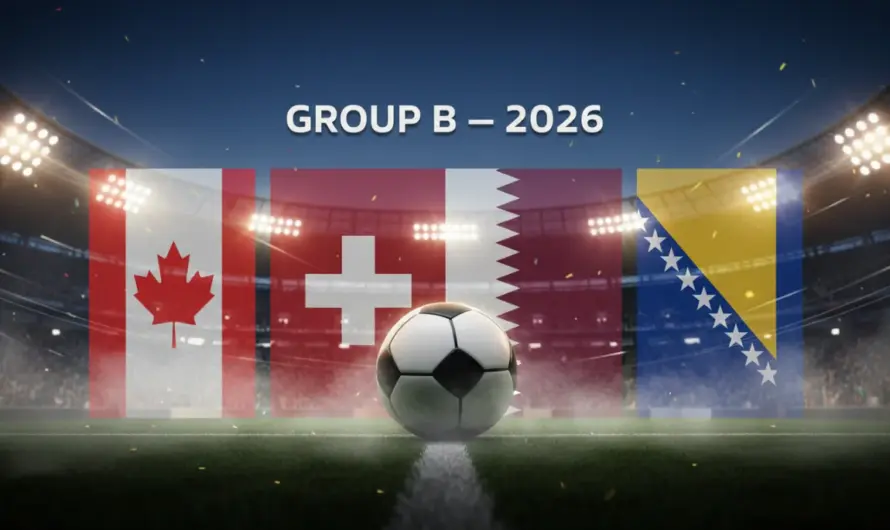 2026 Dünya Kupası B Grubu: Kanada, İsviçre, Katar ve Bosna Hersek’in Çarpıcı Rekabeti