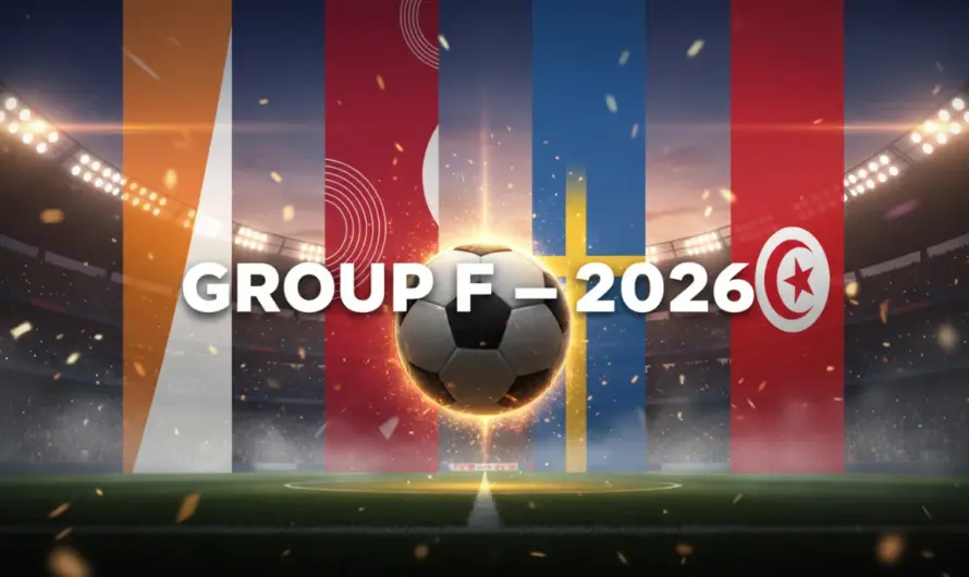 2026 Dünya Kupası F Grubu: Futbolun Kıtalar Arası Mücadelesi